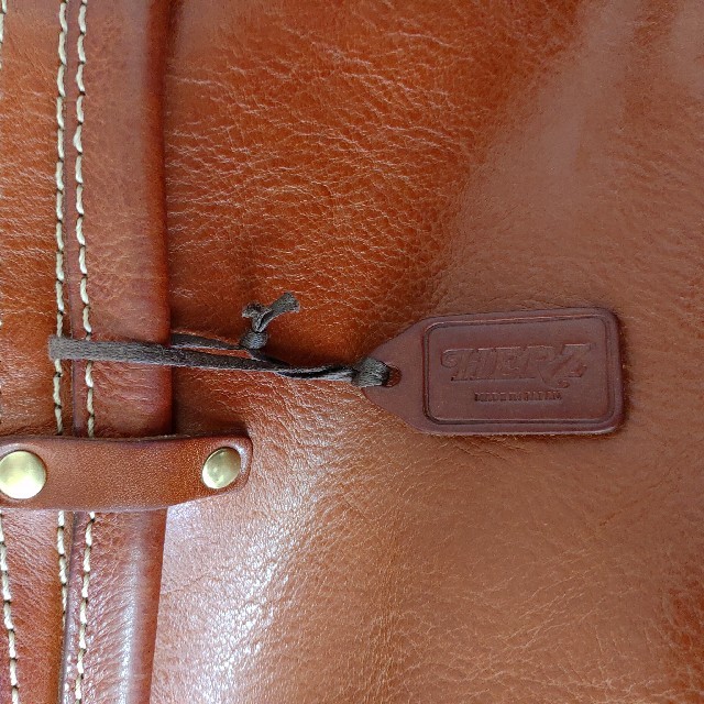 HERZ(ヘルツ)のHERZ ヘルツ　トートバッグ 2段階取っ手　キャメル　M  メンズのバッグ(トートバッグ)の商品写真