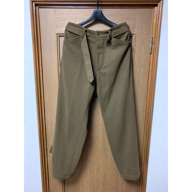 comoli コモリ 16AW フェルトン ジャケット ベルテッドパンツ | www