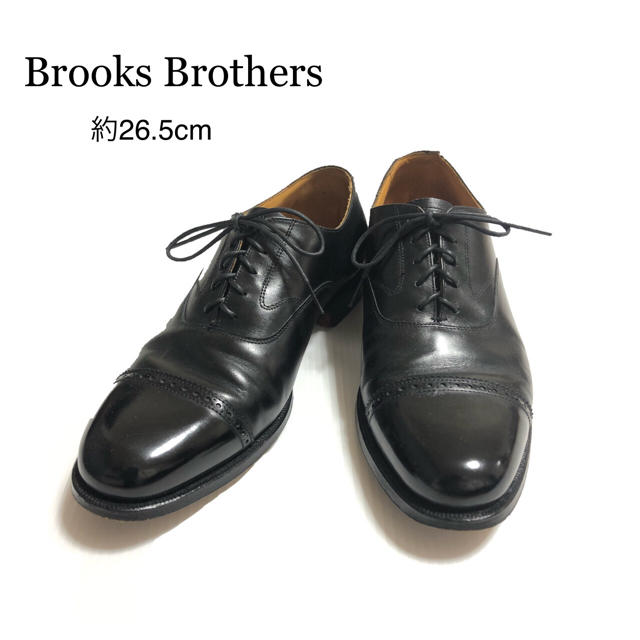 Brooks Brothers ブルックスブラザーズ 革靴 ストレートチップ