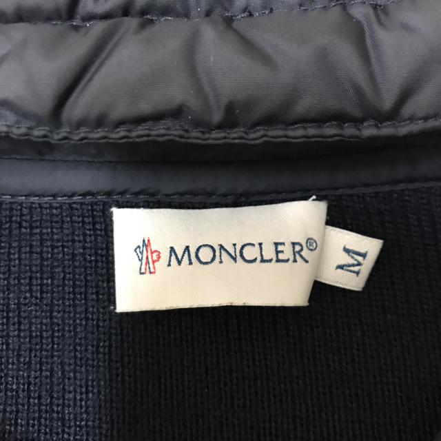 MONCLER ニットダウン ネイビー 使用回数少 | www.joscil.com.br