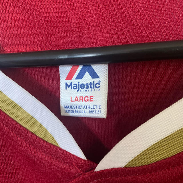 Majestic(マジェスティック)の楽天イーグルス☆レプリカユニフォーム☆Ｌ スポーツ/アウトドアの野球(応援グッズ)の商品写真