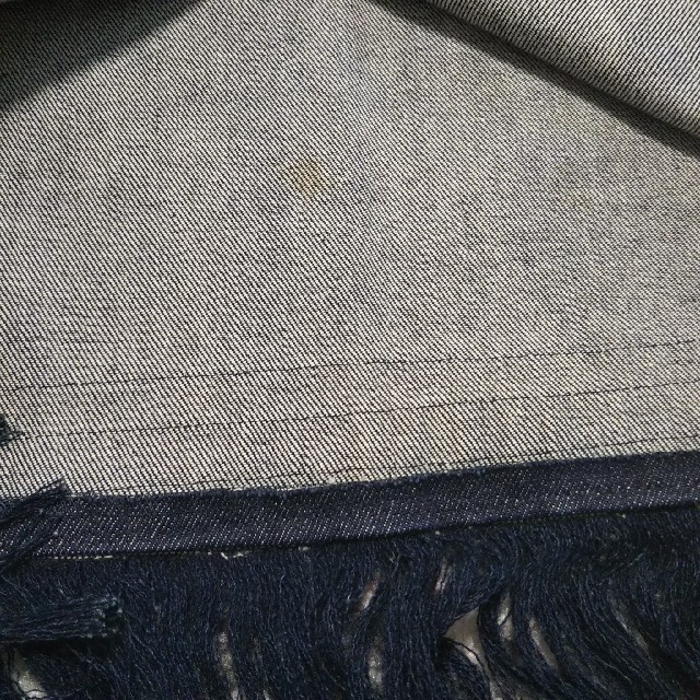 VIVAYOU(ビバユー)の再値下げ‼️【VIVAYOU】フリンジ デニム スカート 膝丈 レディースのスカート(ひざ丈スカート)の商品写真