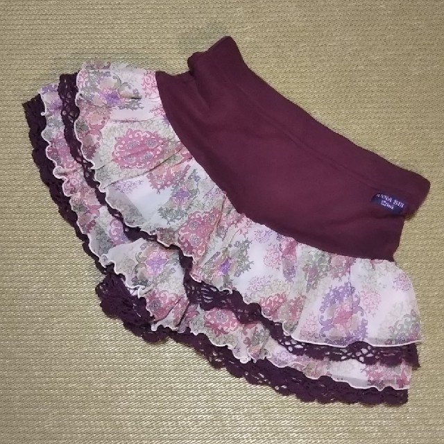 ANNA SUI mini(アナスイミニ)のスカパン スカート 110㎝★アナスイミニ キッズ/ベビー/マタニティのキッズ服女の子用(90cm~)(スカート)の商品写真