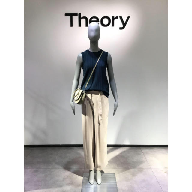 theory(セオリー)のTheory 18aw ベルト付きワイドパンツ レディースのパンツ(カジュアルパンツ)の商品写真