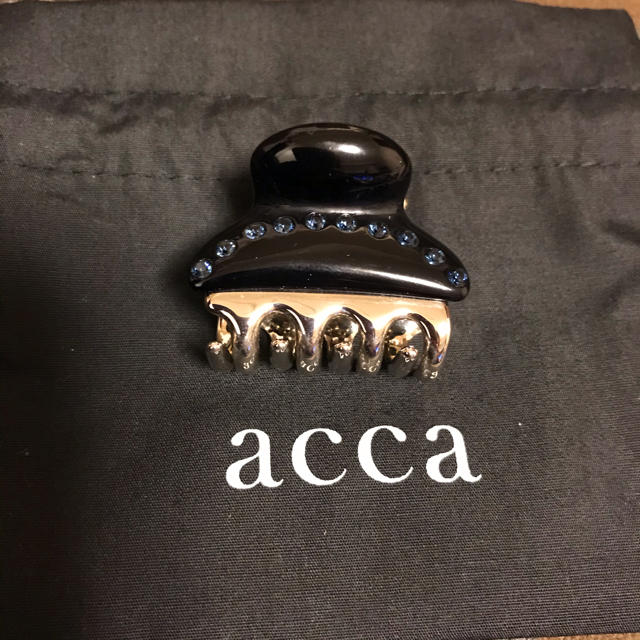 ACCA ヘアクリップ ブラック