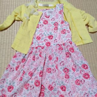 キャスキッドソン(Cath Kidston)の【♡美品♡】Cath Kidston / キャスキッドソン　花柄ワンピース130(ワンピース)