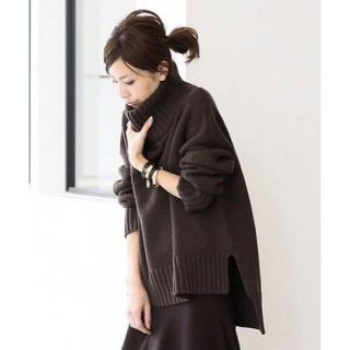 アパルトモンドゥーズィエムクラス(L'Appartement DEUXIEME CLASSE)の最終値下　L'Appartement Back LongタートルネックKnit(ニット/セーター)