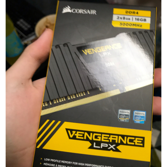 Corsair ddr-4 メモリ8gb x 2 (16gb) 2