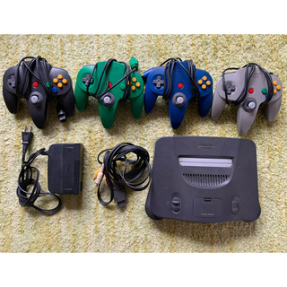 ニンテンドウ64(NINTENDO 64)のニンテンドー64(家庭用ゲーム機本体)