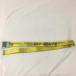 オフホワイト(OFF-WHITE)のOFF-WHITE インダストリアル ベルト(ベルト)
