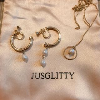 ジャスグリッティー(JUSGLITTY)のジャスグリッティー ネックレス&イヤリングセット(セット/コーデ)