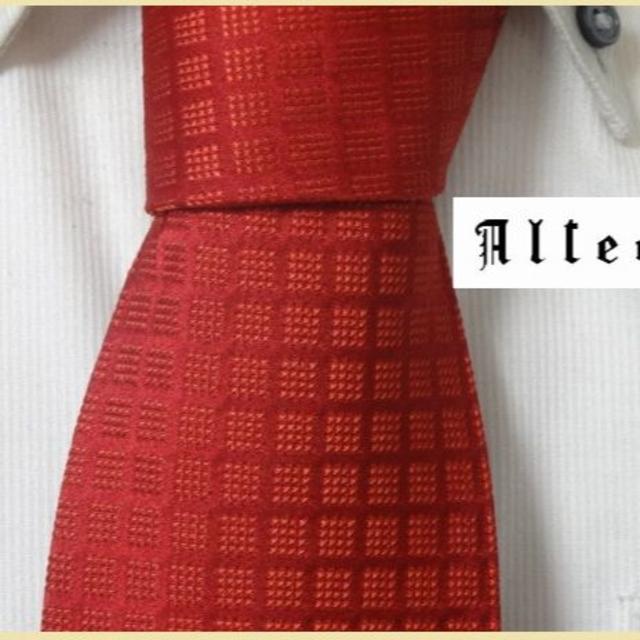 ALTEA(アルテア)の美品★Altea for abx★【美しく輝く光沢】高級ネクタイ★アルテア★ メンズのファッション小物(ネクタイ)の商品写真