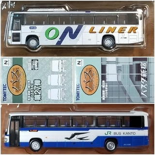 バスコレクション バスタ新宿﻿&第27弾﻿ JRバス関東セット(鉄道模型)