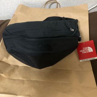 ザノースフェイス(THE NORTH FACE)の【新品・送込】ノースフェイス sweep ブラックヘザー ４Ｌ(ウエストポーチ)