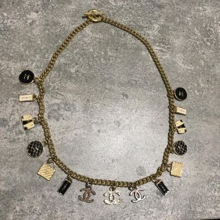 シャネル(CHANEL)のCHANE チャームネックレス(ネックレス)