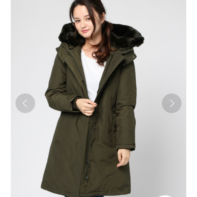 ウールリッチ SCARLETT PARKA ダウンコートXSネイビー