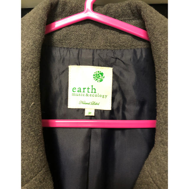 earth music & ecology(アースミュージックアンドエコロジー)のチェスターコート Lサイズ  レディースのジャケット/アウター(チェスターコート)の商品写真