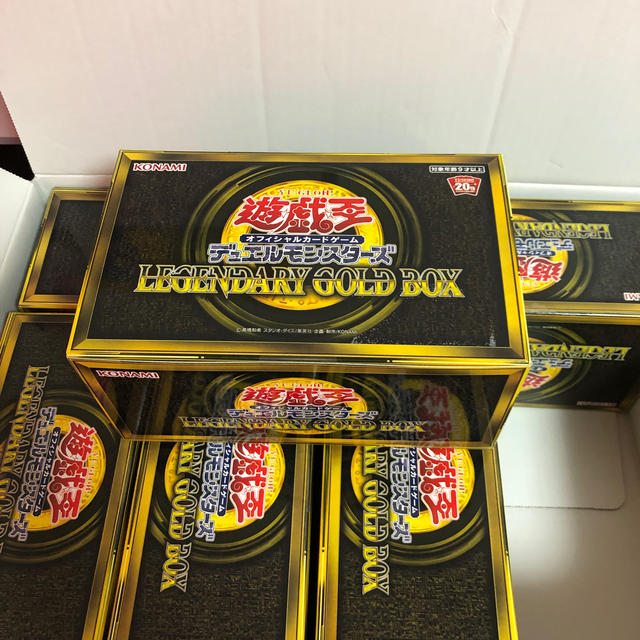 遊戯王 - 遊戯王 レジェンダリーゴールドボックス BOX 新品未使用 未開封 6箱セットの通販 by コメント無し即購入OKです。｜ユウギ