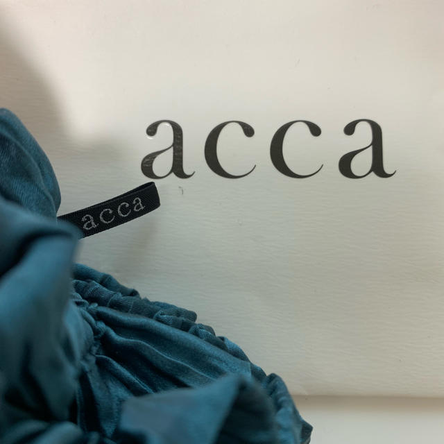 acca(アッカ)の最終価格◆美品◆acca シルクシュシュ ヘアアレンジ  レディースのヘアアクセサリー(ヘアゴム/シュシュ)の商品写真