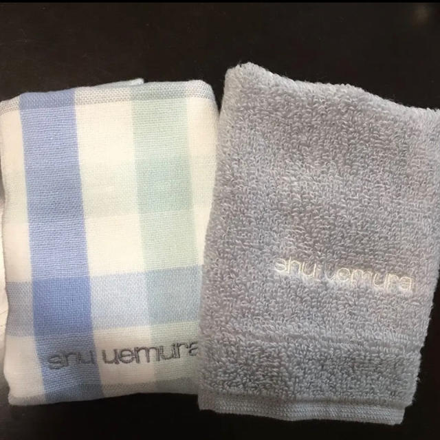 shu uemura - シュウウエムラ shu uemura タオルハンカチ 2枚セット 新品の通販 by あやにゃーん222's shop| シュウウエムラならラクマ