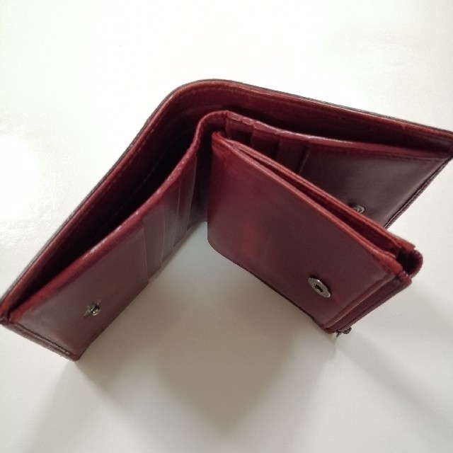 Gucci(グッチ)の専用【GUCCI/グッチ】二つ折り財布　ボルドー　イタリア購入　ウォレット レディースのファッション小物(財布)の商品写真