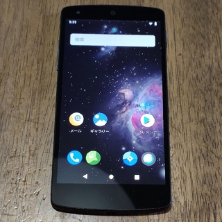 Nexus5 16GB EM　ブラック(スマートフォン本体)