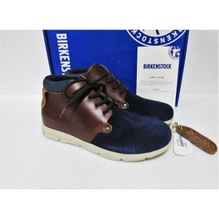 ビルケンシュトック(BIRKENSTOCK)の新品 BIRKENSTOCK ESTEVAN 36 ナロー ネイビー ブラウン (ブーツ)