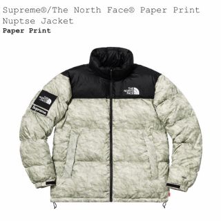 シュプリーム(Supreme)のつーちゃん様　Mサイズ Supreme TNF Paper Nuptse(ダウンジャケット)