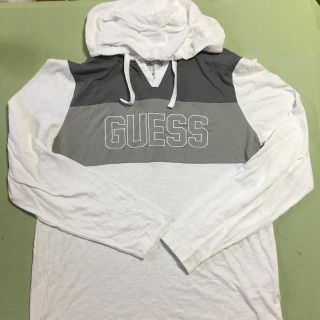 ゲス(GUESS)のGUESS  フード付きロンT(Tシャツ/カットソー(七分/長袖))