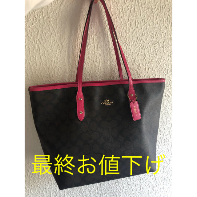 COACH トートバッグレディース