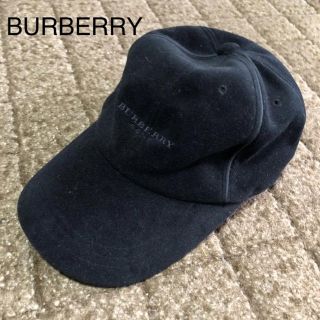 バーバリー(BURBERRY)のバーバリー ゴルフ キャップ 帽子 黒        11(キャップ)