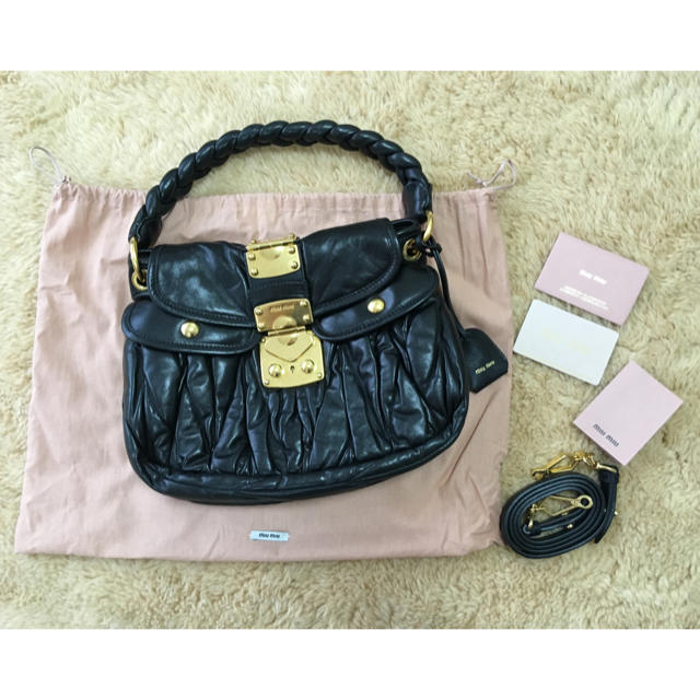 専用★Jin’s shop様 MIUMIU 2wayショルダーバッグ