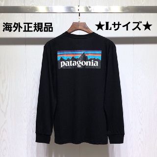 パタゴニア(patagonia)の★海外正規品★　即日発送　patagonia　ロンT  ブラック　
Lサイズ(Tシャツ/カットソー(七分/長袖))