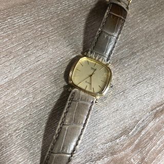 セイコー(SEIKO)のSEIKO 腕時計 アナログ パイソン ゴールド レディース(腕時計)