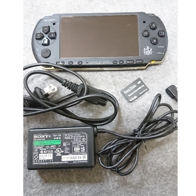 【状態良】PSP-3000 モンスターハンターモデル