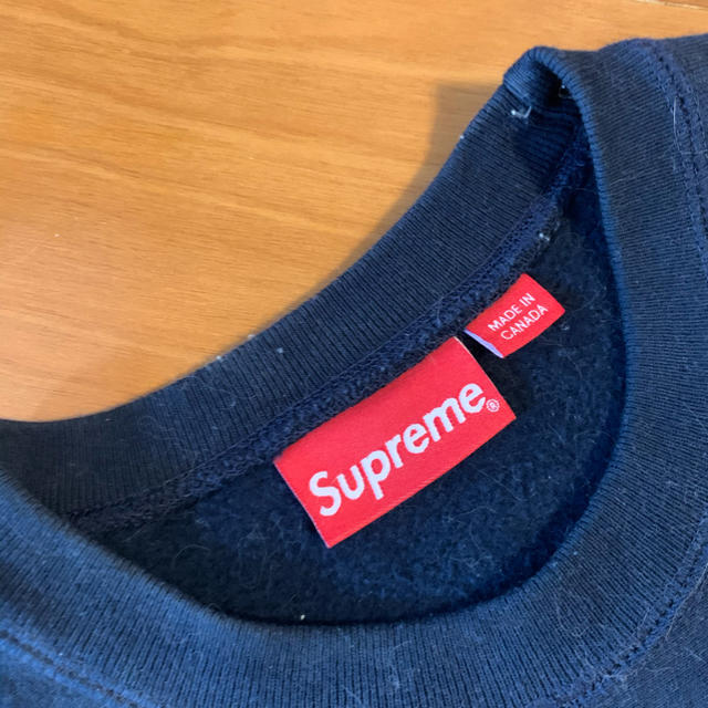 Supreme(シュプリーム)のSupreme - S Logo Crewneck トレーナーNAVY（正規品） メンズのトップス(スウェット)の商品写真