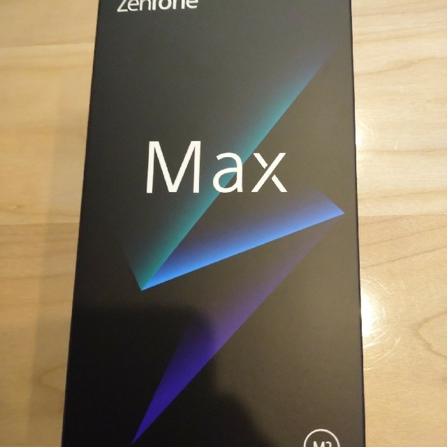 新品未開封品　zenfone max m2 ミッドナイトブラック2CA6W-CDMA