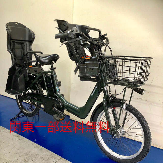 パナソニック ギュットアニーズ 20インチ 3人乗り 8.9ah 電動自転車-
