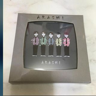 アラシ(嵐)の嵐　展覧会　二つ折りミラー(アイドルグッズ)