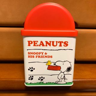 スヌーピー(SNOOPY)のSNOOPY 缶ゴミ箱(ごみ箱)