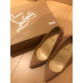 クリスチャンルブタン(Christian Louboutin)のルブタン パンプス ベージュ ヒール12cm(ハイヒール/パンプス)