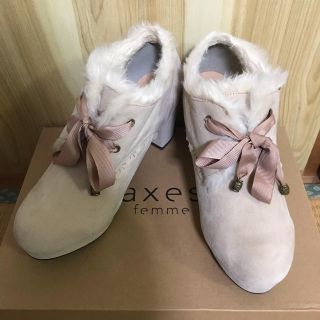 アクシーズファム(axes femme)の美品☆axes femme  ブーティー(ブーティ)