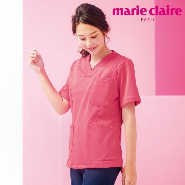 Marie Claire(マリクレール)のスクラブ白衣 レディースのトップス(その他)の商品写真