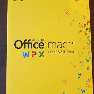 マイクロソフト(Microsoft)のOffice Mac 2011(その他)