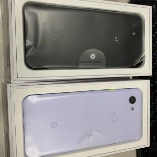 ソフトバンク(Softbank)のharu様専用SIMロック解除済 pixel3aパープル(スマートフォン本体)