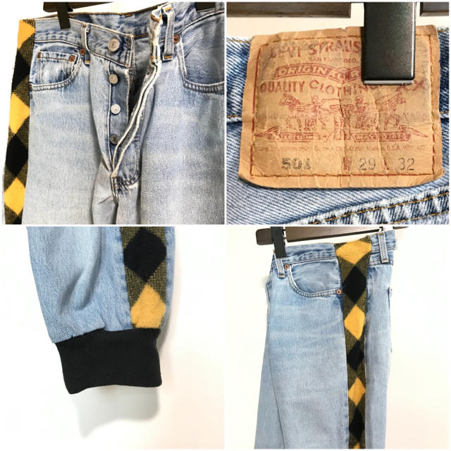 Levi's(リーバイス)の90’s USA リーバイス 501 リメイク W29 ハイウエスト メンズのパンツ(デニム/ジーンズ)の商品写真