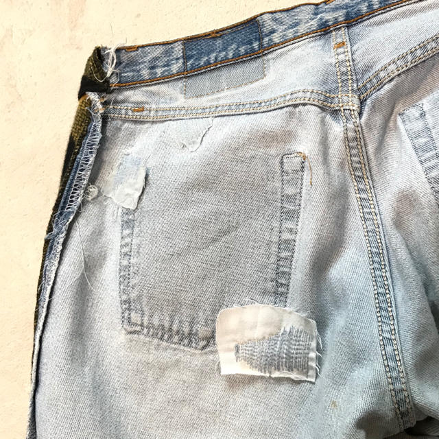 Levi's(リーバイス)の90’s USA リーバイス 501 リメイク W29 ハイウエスト メンズのパンツ(デニム/ジーンズ)の商品写真