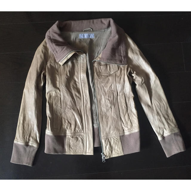 1/4までセール‼︎新品・未使用 alcali 羊革ライダースジャケット