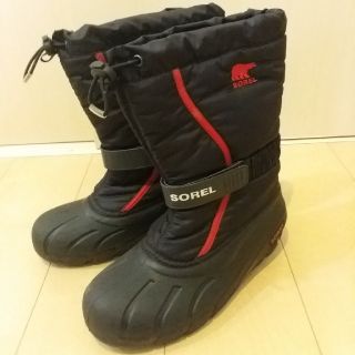 ソレル(SOREL)のSORELソレル＊スノーブーツ＊ジュニア ユース キッズ＊25cm(ブーツ)