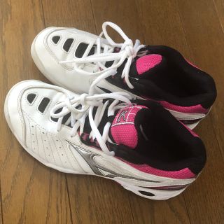 ミズノ(MIZUNO)のミズノ テニスシューズ22.5センチ(シューズ)